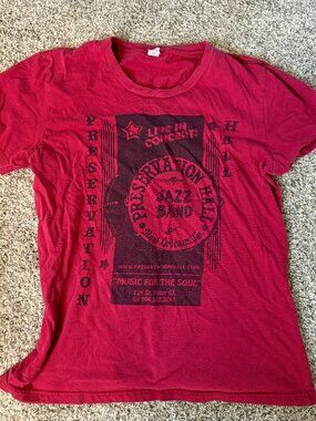Vintage New Orleans Preservation Hall Tshirt Size M